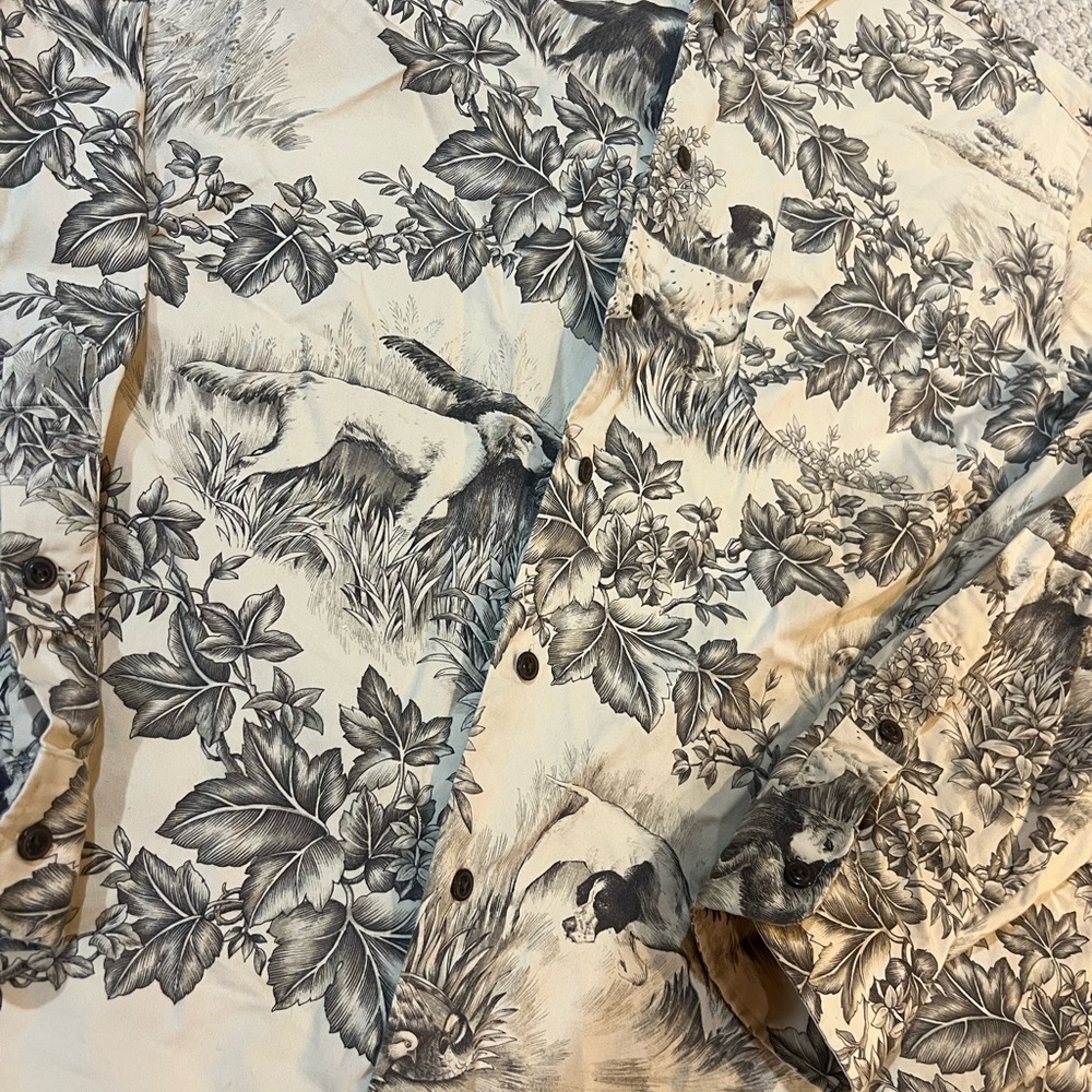 Polo Ralph Lauren Marlowe Hunting Dogs Shirt - Picture 3 of 7